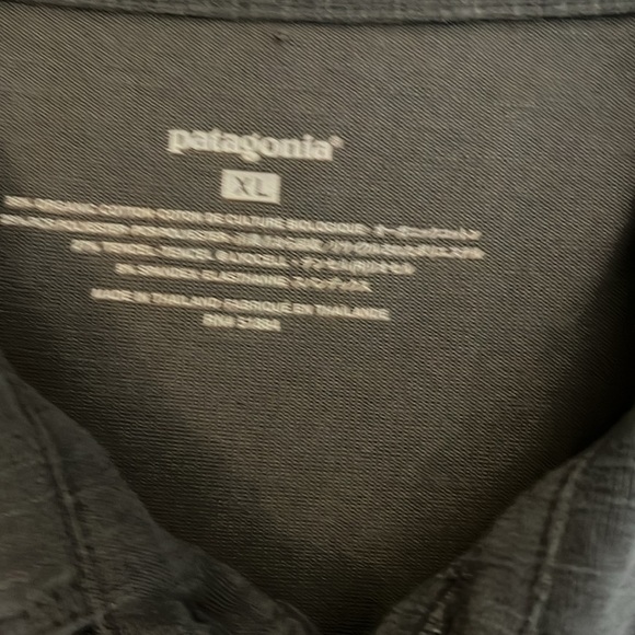 Patagonia Men’s Gray Polo Size XL - Picture 2 of 10